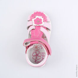 222078-21 Босоножки для девочки розовый фото №4