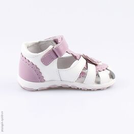 222078-22 Босоножки для девочки бел-сир фото №2