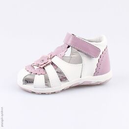 222078-22 Босоножки для девочки бел-сир