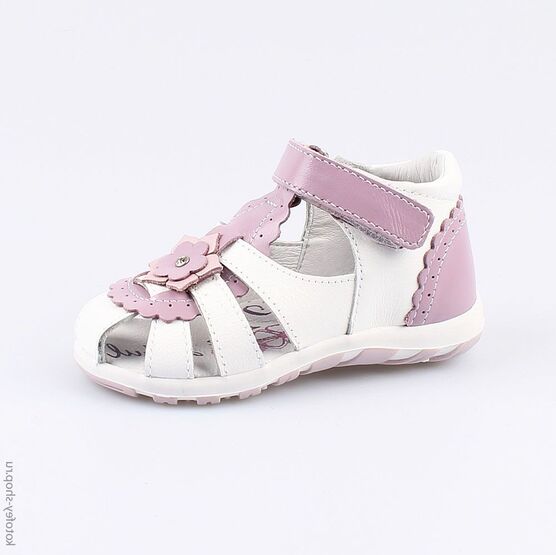 222078-22 Босоножки для девочки бел-сир