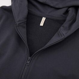 07864093-40 Костюм зип-худи + брюки темно-серый для девочки темно-серый фото №3