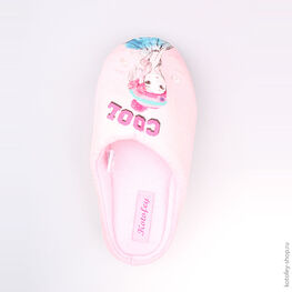 631069-11 Тапочки розовые для девочки розовый фото №4