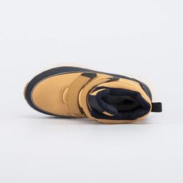 654715-41 Высокие мембранные ботинки для мальчики горчичный фото №4