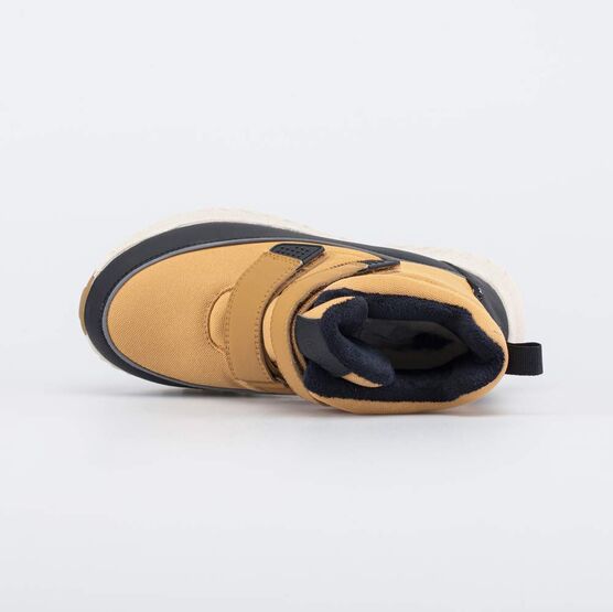 654715-41 Высокие мембранные ботинки для мальчики горчичный фото №4