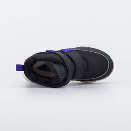 654715-43 Высокие мембранные ботинки для мальчики черный фото №4