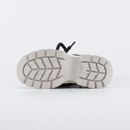 664150-41 Сапоги-дутики с высокой шнуровкой для девочки черный фото №3