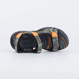 524104-22 Сандалии для мальчика Камуфляж для мальчики зеленый фото №4