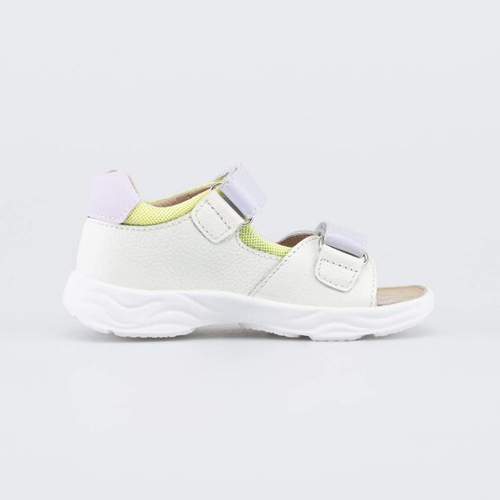 122258-21 Детские сандалии для девочки для девочки бежевый,желтый,розовый фото №2