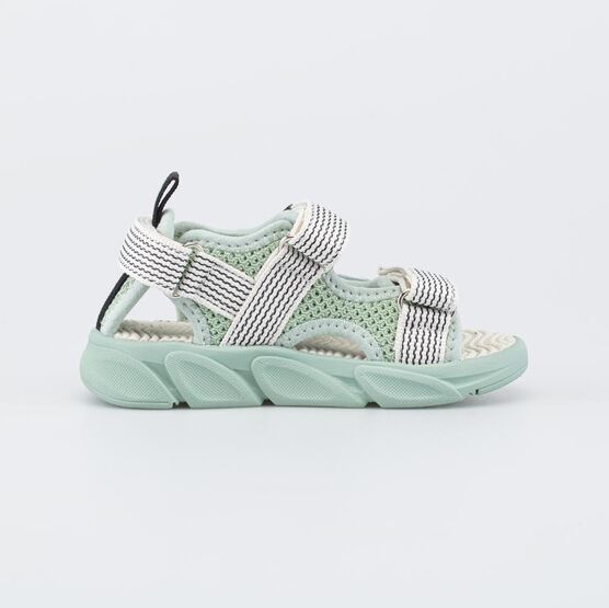 124043-12 Светящиеся пляжные сандалии для мальчика для мальчики зеленый фото №2