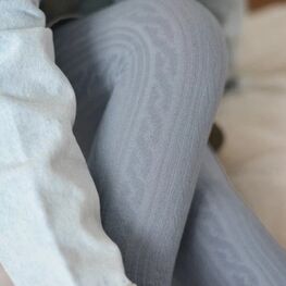 07032395-40 Теплые колготки Peppy Woolton джинс для универсальные джинс фото №2