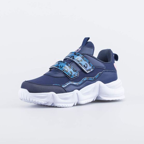 644376-71 Всепогодные кроссовки из материала SoftShell для девочки синий