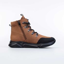 752177-32 Ботинки для мальчики коричневый фото №2