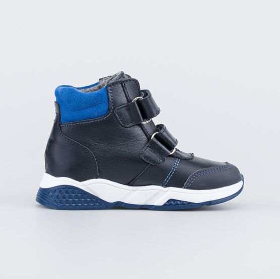 152250-36 Утепленные ботинки для мальчики син-син фото №2