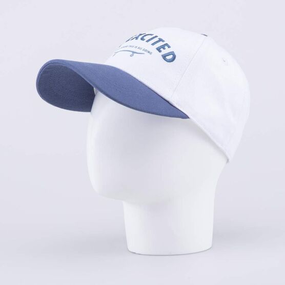 07709071-40 Кепка-бейсболка для мальчика белый-синий для мальчики белый + синий фото №2