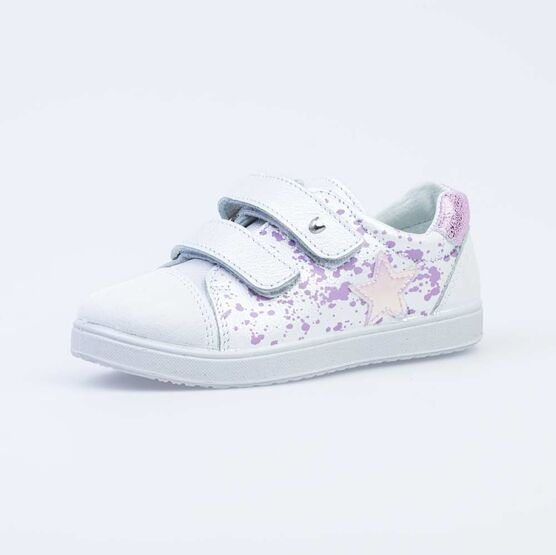 432154-22 Полуботинки для девочки белый