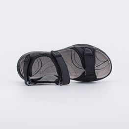 524114-23 Кожаные сандалии на липучках черный для мальчики черный фото №4