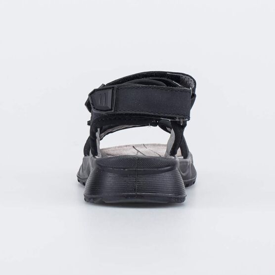 524114-23 Кожаные сандалии на липучках черный для мальчики черный фото №5