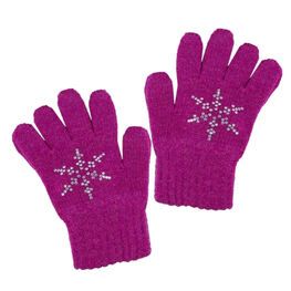 07822171-41 Перчатки для девочек ежевика для девочки ягодный