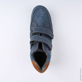 652130-23 Ботинки для мальчики син-кор фото №4