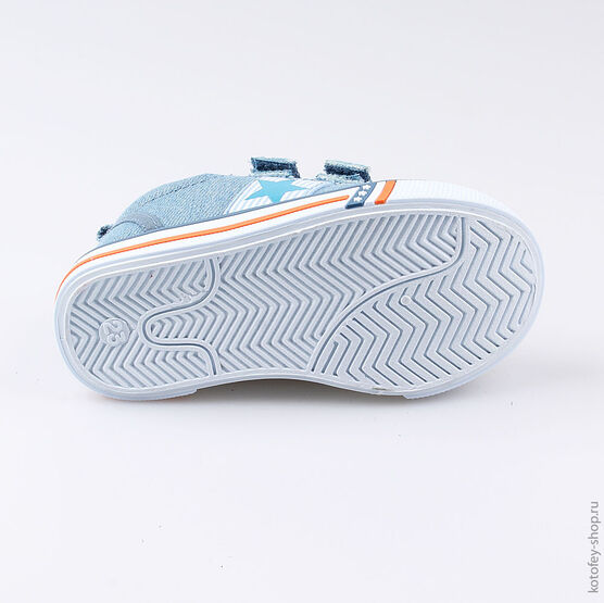 231140-12 Кеды для мальчики голубой фото №3