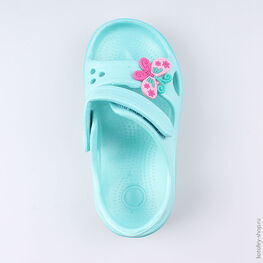 325089-02 Пляжная обувь для девочки бирюзовый фото №4