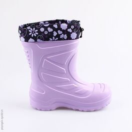 565005-14 Резиновые сапоги для девочки сир-син фото №2