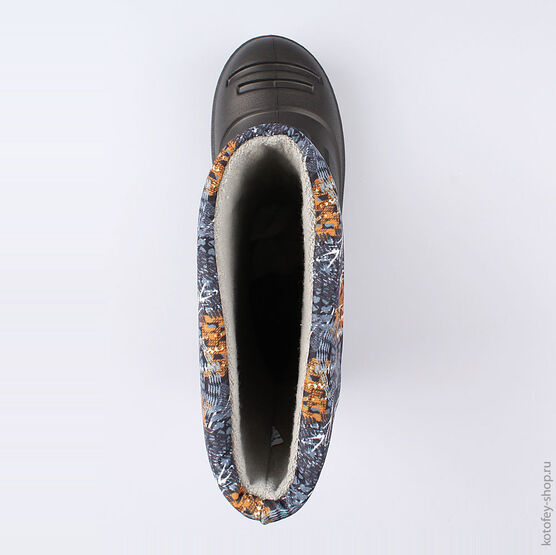 665001-12 Резиновые сапоги для мальчики черный фото №4