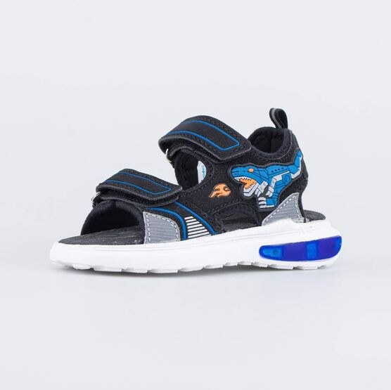 323074-11 Сандалии для пляжа для мальчики чер-син