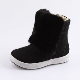 367122-42 Валенки для девочки черный