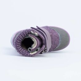 357005-41 Валенки на липучках для девочки сиреневый фото №4
