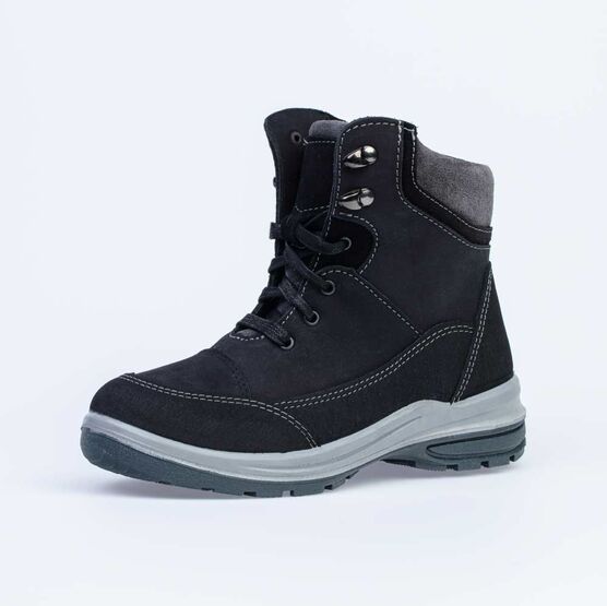 652157-41 Сапожки для мальчики чер-сер