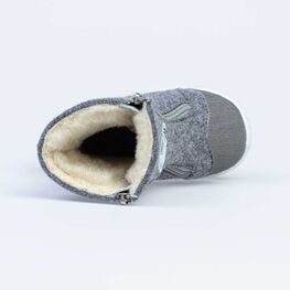 367126-41 Валенки для девочки Елочка серый для девочки серый фото №4