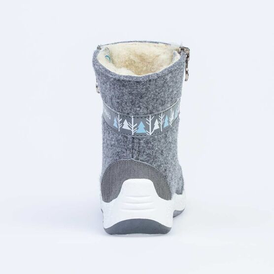 367126-41 Валенки для девочки Елочка серый для девочки серый фото №5