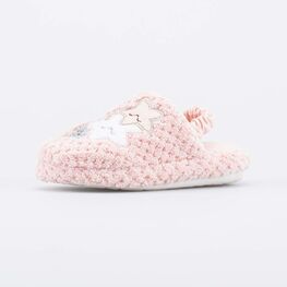 331308-11 Домашние тапочки Звездочки для девочки розовый