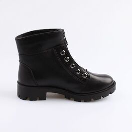 752152-31 Ботинки для девочки черный фото №2