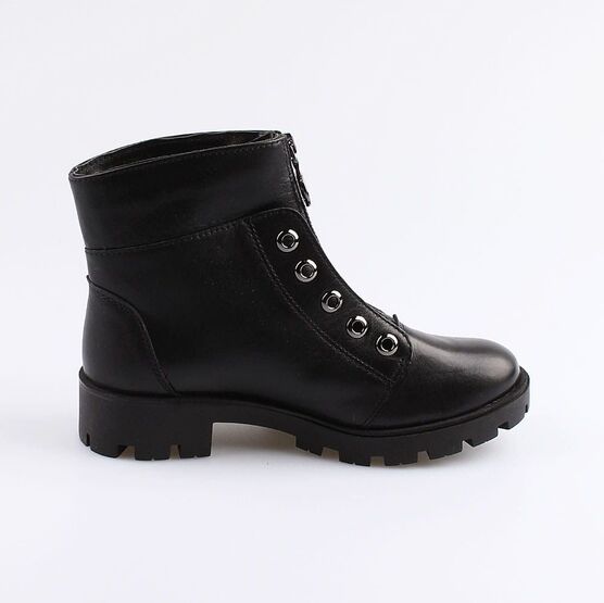 752152-31 Ботинки для девочки черный фото №2