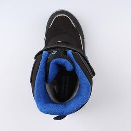 654983-41 Мембранные ботинки для мальчики чер-син фото №4