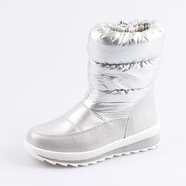 564091-42 Сапожки для девочки серебрист.