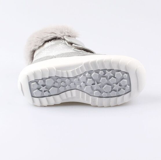 352254-51 Сапожки для девочки серебрист. фото №3