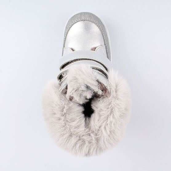 352254-51 Сапожки для девочки серебрист. фото №4