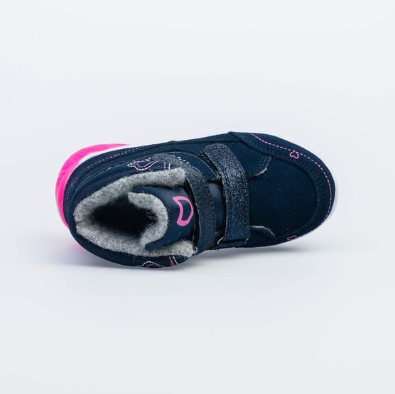 354047-32 Ботинки для девочки светло-синий фото №5