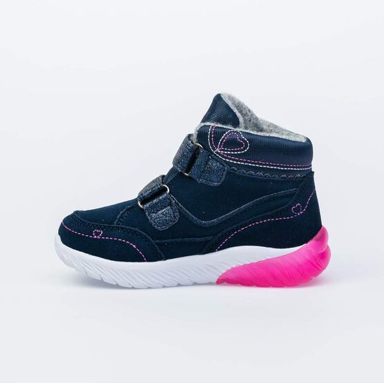 354047-32 Ботинки для девочки светло-синий фото №3