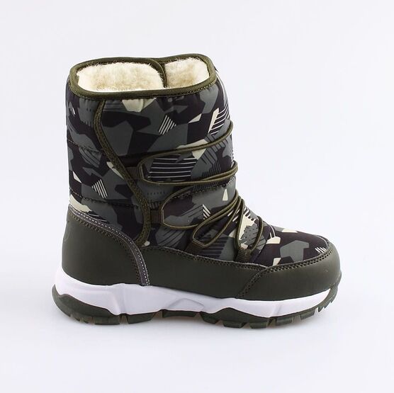 564099-41 Сапожки для мальчики оливковый фото №2