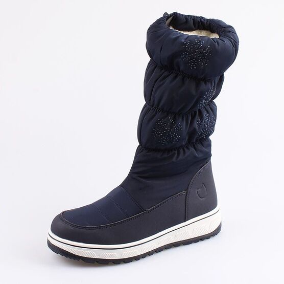 664046-43 Сапожки для девочки светло-синий