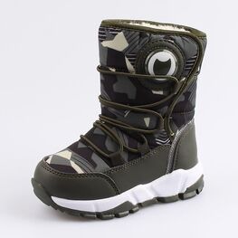 364043-41 Сапожки для мальчики оливковый