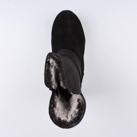 664043-41 Сапожки для девочки чер-сер фото №4