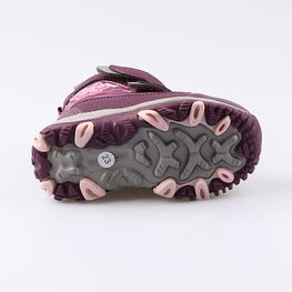 454809-43 Мембранные ботинки с LED-подсветкой для девочки фио-сир фото №3