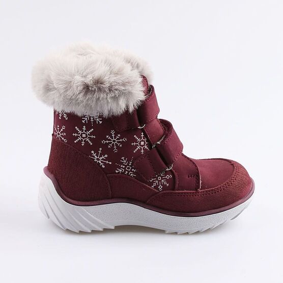 352254-52 Сапожки для девочки бордовый фото №2