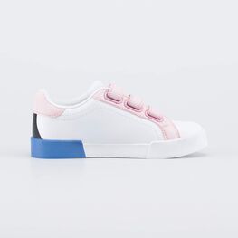 534043-77 Кожаные полуботинки Релакс для девочки бел-роз фото №2