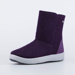 867110-42 Укороченные женские валенки в стиле угги для девочки сиреневый